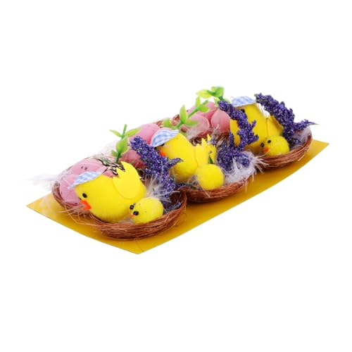 BESTonZON Niedliches Künstliches Nest Ostereier Heim-festival-dekoration für Osterkörbchen-füller. BESTonZON Niedliches Künstliches Nest Ostereier Heim-festival-dekoration für Osterkörbchen-füller. von BESTonZON