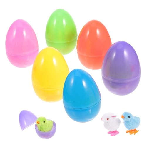 BESTonZON 1 Satz Kaninchen-huhn-gacha Ei Osterdeko Ostergeschenke Für Partyartikel Für Osterhasen- Füller Für Goodie-bags Für Plüsch BESTonZON 1 Satz Kaninchen-huhn-gacha Ei Osterdeko Ostergeschenke Für Partyartikel Für Osterhasen- Füller Für Goodie-bags Für Plüsch von BESTonZON