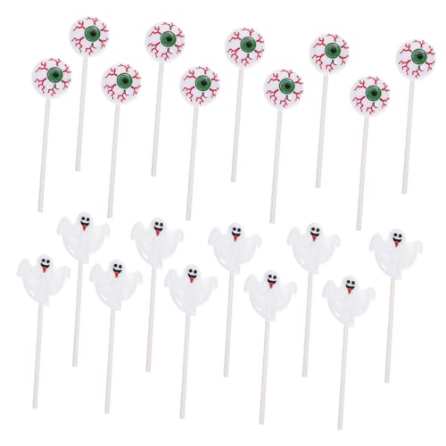 BESTonZON 1 Satz Kucheneinsatz Tortendeko Halloween Kuchendeko Halloween Cake Ornaments Katzenhalsbänder Mit Licht Monster Mann Geburtstag Cupcake Dekore Halloween -dekoration Harz Weiß 20st BESTonZON 1 Satz Kucheneinsatz Tortendeko Halloween Kuchendeko Halloween Cake Ornaments Katzenhalsbänder Mit Licht Monster Mann Geburtstag Cupcake Dekore Halloween -dekoration Harz Weiß 20st von BESTonZON