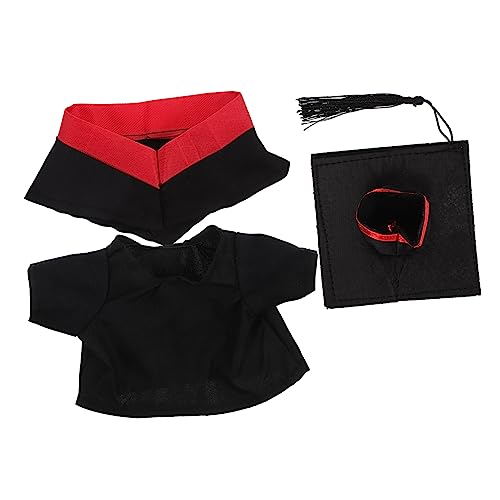 BESTonZON 1 Satz Puppen-Abschlusskleid Kindergartenabschluss Kleidung für Puppen Abschluss Ihr Zubehör puppenkleidung Puppen Kleidung plüsch Puppe abschluss Kleidung Puppenabschlusshut Stoff BESTonZON 1 Satz Puppen-Abschlusskleid Kindergartenabschluss Kleidung für Puppen Abschluss Ihr Zubehör puppenkleidung Puppen Kleidung plüsch Puppe abschluss Kleidung Puppenabschlusshut Stoff von BESTonZON