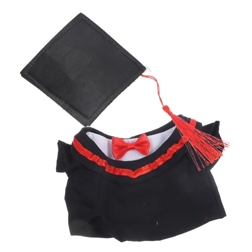 BESTonZON 1 Satz Puppen-Abschlusskleid Prinzessinnenkostüm Zubehör Für Babypuppen Ausgestopft Kleidung Plüsch Kappe Puppenabschlusshut Abschlusspuppen-Outfits Puppenanzug Stoff BESTonZON 1 Satz Puppen-Abschlusskleid Prinzessinnenkostüm Zubehör Für Babypuppen Ausgestopft Kleidung Plüsch Kappe Puppenabschlusshut Abschlusspuppen-Outfits Puppenanzug Stoff von BESTonZON