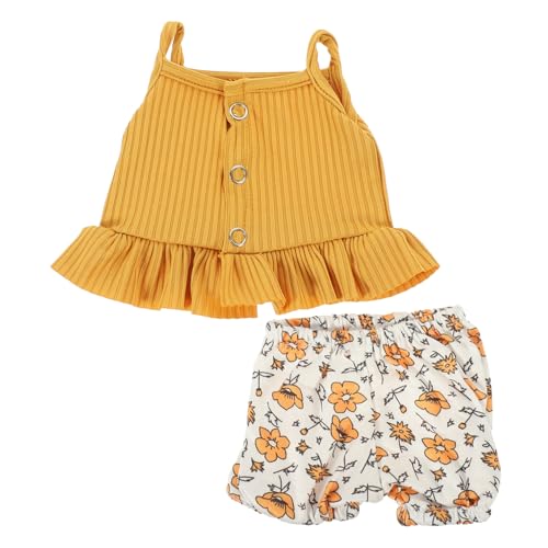 BESTonZON 1 Satz Puppenkleidung Puppen-Outfits Miniatur-Puppen-Outfit-dekore Camisole-Outfit Für Minipuppen Dekorative Outfit-Requisiten Kleidung Für Puppen Dekorativer Puppenrock Stoff von BESTonZON