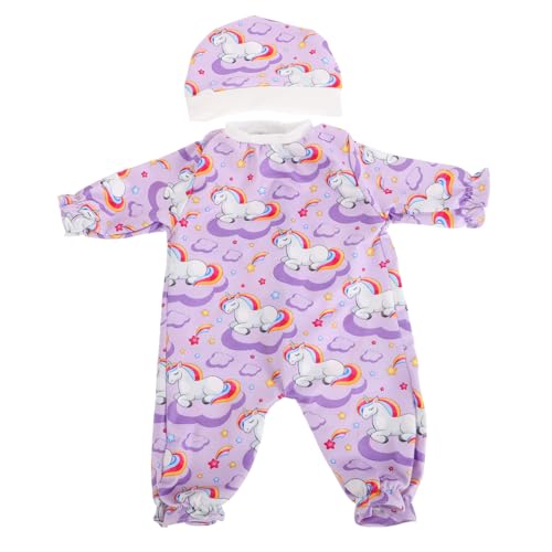 BESTonZON Kleidung Für Mini-Reborn-Puppen Puppenzubehör Outfits Für Babypuppen Ankleidespiel Kinderzimmer- -Set von BESTonZON