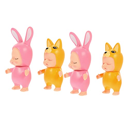 BESTonZON 1 Satz Schlafender -kuchen-korb Kleine Figuren Kaninchenfiguren Entzückende Tortenfigur Kuchen-hunde-topper Wiedergeborene Kleinkindpuppen Schlafende Babyfiguren Pvc 4 Stück BESTonZON 1 Satz Schlafender -kuchen-korb Kleine Figuren Kaninchenfiguren Entzückende Tortenfigur Kuchen-hunde-topper Wiedergeborene Kleinkindpuppen Schlafende Babyfiguren Pvc 4 Stück von BESTonZON