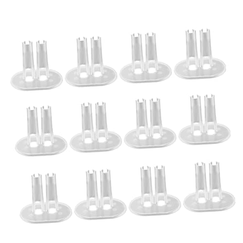 BESTonZON 1 Satz Teiliges Transparenter Puppenständer für Große Puppen Stabiler Halter aus Kunststoff für Doll Fitting Holder für Spielzimmer und Puppenausstellungen von BESTonZON