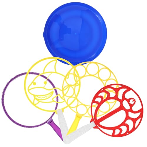 BESTonZON 1 Satz Teiliges mit Großen Seifenblasenstäben Outdoor für Partys Hochzeiten und Aktivitäten im Freien Leicht und Tragbar für Farbenfrohe Seifenblasen Sonne von BESTonZON