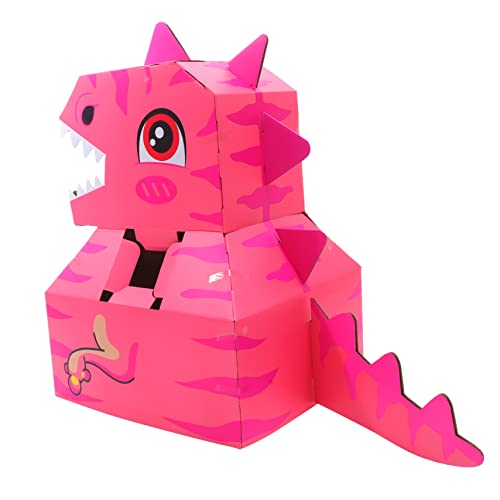 BESTonZON 1 Satz Tragbare Dinosaurier Pappbox für DIY Spielzeugset Cosplay Kostüm Lernspielzeug Tragbare Pappkarton Dinosaurier für Kreatives BESTonZON 1 Satz Tragbare Dinosaurier Pappbox für DIY Spielzeugset Cosplay Kostüm Lernspielzeug Tragbare Pappkarton Dinosaurier für Kreatives von BESTonZON