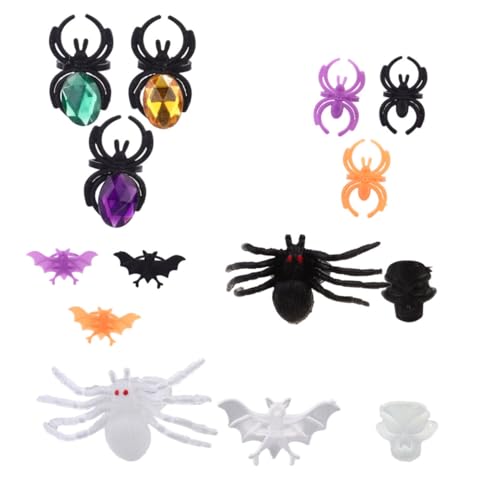 BESTonZON 1 Set 50 Stücke Die Ring Halloween Outdoor Dekorationen Kunststoff Halloween Dekorationen BESTonZON 1 Set 50 Stücke Die Ring Halloween Outdoor Dekorationen Kunststoff Halloween Dekorationen von BESTonZON