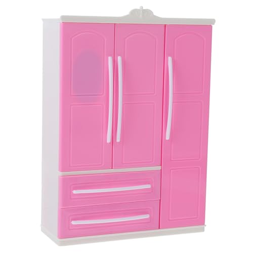 BESTonZON 1 Stück Doll Closet Kleiderschrank Kleidung Organizer Puppe Möbel Kleidung Zubehör BESTonZON 1 Stück Doll Closet Kleiderschrank Kleidung Organizer Puppe Möbel Kleidung Zubehör von BESTonZON