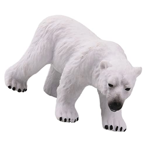 BESTonZON 1 Stück Eisbär-Modell Heimdekoration Home Ornament Simulation Eisbär Desktop -Dekoration Weiß BESTonZON 1 Stück Eisbär-Modell Heimdekoration Home Ornament Simulation Eisbär Desktop -Dekoration Weiß von BESTonZON