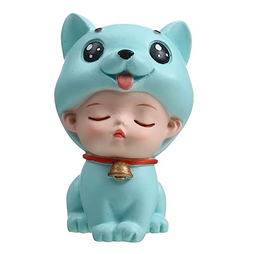 BESTonZON 1 Stück dekorative Ornamente Miniaturtier Mini -Tierfiguren Topper Dekorationstorte Kleinkind Niedliche Tierskulptur aus Kunstharz tierische Kuchendekoration Kuchenfiguren Sky-blue BESTonZON 1 Stück dekorative Ornamente Miniaturtier Mini -Tierfiguren Topper Dekorationstorte Kleinkind Niedliche Tierskulptur aus Kunstharz tierische Kuchendekoration Kuchenfiguren Sky-blue von BESTonZON