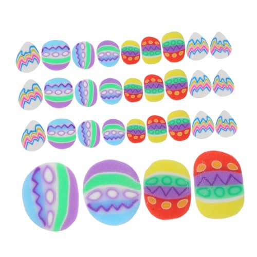 BESTonZON 10 Packungen Polymer Clay Spacer Perlen für Schmuck Selbermachen DIY Armband Halskette Bastelzubehör Frühling Osterdekoration Handgemachte Clay Charms BESTonZON 10 Packungen Polymer Clay Spacer Perlen für Schmuck Selbermachen DIY Armband Halskette Bastelzubehör Frühling Osterdekoration Handgemachte Clay Charms von BESTonZON