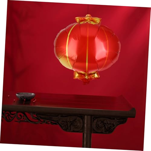 BESTonZON 10 Stück Teiliges Lampion Luftballon Rot Gold Kit für Chinesisches Neujahr Frühlingsfest Party Dekoration Jumbo Ballons für Herbst Thanksgiving Fest BESTonZON 10 Stück Teiliges Lampion Luftballon Rot Gold Kit für Chinesisches Neujahr Frühlingsfest Party Dekoration Jumbo Ballons für Herbst Thanksgiving Fest von BESTonZON
