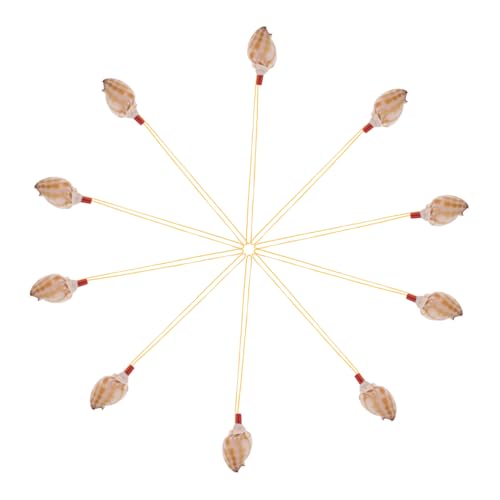 BESTonZON 10 Stück Teiliges Muschelpfeifen aus Kunststoff Bunte Party Pfeifen für Kindergeburtstag Gastgeschenke mit Originellem Meeresschnecken Design Sicher und Spaßig für Feierlichkeiten von BESTonZON