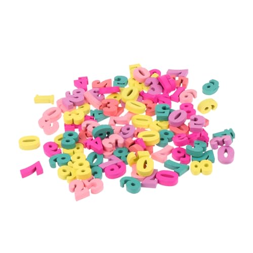BESTonZON 100 Stück Bunte Holzplättchen DIY Bastelmaterial Holzstücke zum Bemalen Holzanhänger Holzdekoration für Kreative Handwerksprojekte und Geschenkideen BESTonZON 100 Stück Bunte Holzplättchen DIY Bastelmaterial Holzstücke zum Bemalen Holzanhänger Holzdekoration für Kreative Handwerksprojekte und Geschenkideen von BESTonZON