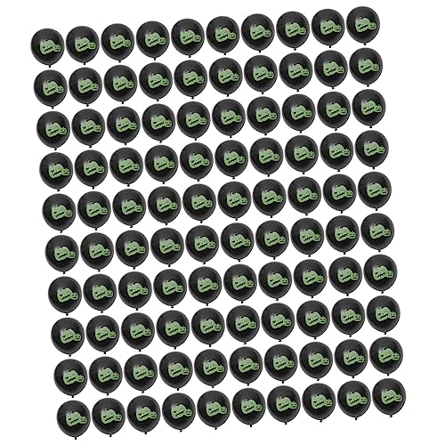 BESTonZON 100 Stück Halloween Ballon Bonbondosen Leere Hundeglocken Ballons Weihnachtliche Quadratische Dosen Kerzengläser Mit Deckel Wasserdichte Künstliche Wimpern Blechbehälter Mit von BESTonZON