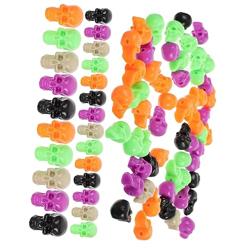 BESTonZON 100 Stück Miniatur Skelett Schädel Deko für Halloween Realistische Kunstschädel für Grusel für Diy Projekte und Partys Xs und Varianten BESTonZON 100 Stück Miniatur Skelett Schädel Deko für Halloween Realistische Kunstschädel für Grusel für Diy Projekte und Partys Xs und Varianten von BESTonZON