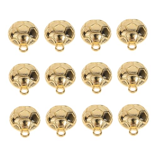 BESTonZON 100 Stück Teiliges DIY Schmuckset Fußball anhänger aus Hochwertiger Legierung Langlebig und Leicht für Halsketten Armbänder Ohrringe Einfach zu Gestalten und Vielseitig Einsetzbar BESTonZON 100 Stück Teiliges DIY Schmuckset Fußball anhänger aus Hochwertiger Legierung Langlebig und Leicht für Halsketten Armbänder Ohrringe Einfach zu Gestalten und Vielseitig Einsetzbar von BESTonZON