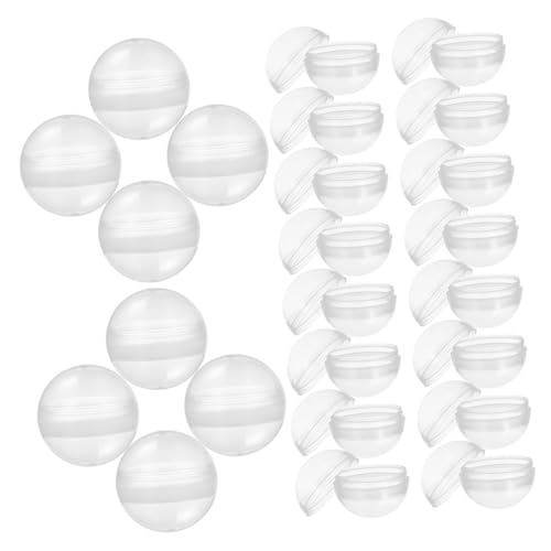 BESTonZON 100 Stück Transparente Befüllbare Plastikkugeln für Kaugummi automaten Partygeschenke und DIY basteln Geeignet für Süßigkeiten und Kleine Überraschungen BESTonZON 100 Stück Transparente Befüllbare Plastikkugeln für Kaugummi automaten Partygeschenke und DIY basteln Geeignet für Süßigkeiten und Kleine Überraschungen von BESTonZON