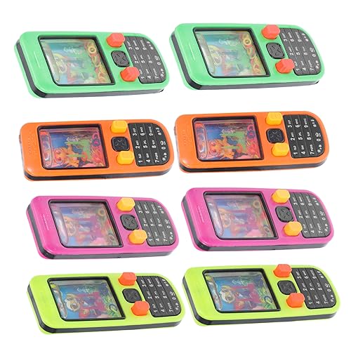 BESTonZON 10stücke Handy Wasser Ringwurfspiel Handheld Spielzeug Für Junge Mädchen Nostalgisches Wasser Spielzeug Für Partys Klassenpreise Und Freizeitaktivitäten von BESTonZON