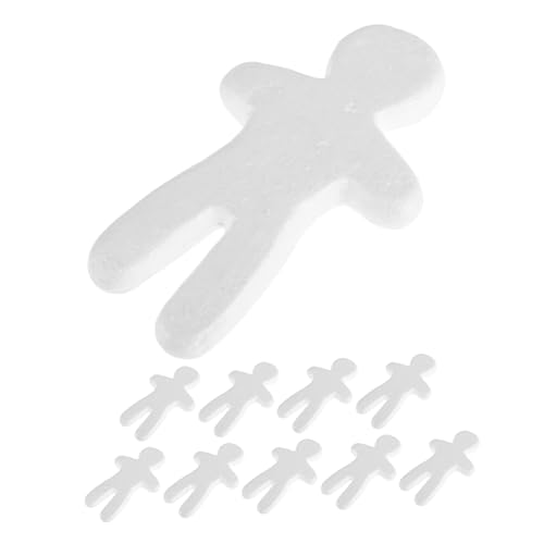 BESTonZON 10st Weißer Embryo-puppenschaum Schaumstoffe Herstellen Kaufen Sie Leere Puppenschäume Kreative Schaumstoffmodelle in Puppenform Werkzeug Für Schulhandwerksprojekte Malpuppenmodell BESTonZON 10st Weißer Embryo-puppenschaum Schaumstoffe Herstellen Kaufen Sie Leere Puppenschäume Kreative Schaumstoffmodelle in Puppenform Werkzeug Für Schulhandwerksprojekte Malpuppenmodell von BESTonZON