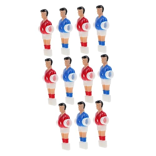 BESTonZON 11 Stück Teiliges Tischfußballspieler Ersatzfiguren für Tischfußball Langlebig und Farbenfroh Geeignet für Standard Tischfußballspiele Einfach zu Identifizieren und BESTonZON 11 Stück Teiliges Tischfußballspieler Ersatzfiguren für Tischfußball Langlebig und Farbenfroh Geeignet für Standard Tischfußballspiele Einfach zu Identifizieren und von BESTonZON