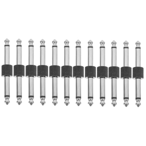 BESTonZON 12 Stk Gitarrenkabel Anschlüsse für Gitarrenpedalplatinen Effektpedal-Adapter Pedalkoppler patchkabel gitarre E-Gitarren-Pedalanschluss Adapter für Gitarrenpedal Metall Black BESTonZON 12 Stk Gitarrenkabel Anschlüsse für Gitarrenpedalplatinen Effektpedal-Adapter Pedalkoppler patchkabel gitarre E-Gitarren-Pedalanschluss Adapter für Gitarrenpedal Metall Black von BESTonZON