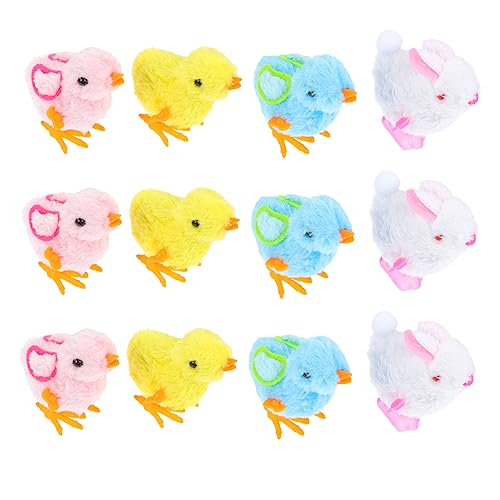 BESTonZON 12 Stück Aufzieh kinderspielzeug für Wind-up spielzeuge für Plush Toy aufziehbares tierisches uhrwerk Plüschstoffe BESTonZON 12 Stück Aufzieh kinderspielzeug für Wind-up spielzeuge für Plush Toy aufziehbares tierisches uhrwerk Plüschstoffe von BESTonZON