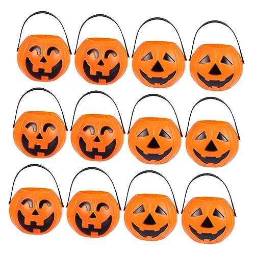 BESTonZON 12 Stück Tragbarer Kürbiseimer Halloween Schaumkürbis Halloween Süßigkeiten Halloween Eimer Mini Kürbis Künstliche Kürbisse Halloween Leckerli Eimer Halloween Süßigkeiten BESTonZON 12 Stück Tragbarer Kürbiseimer Halloween Schaumkürbis Halloween Süßigkeiten Halloween Eimer Mini Kürbis Künstliche Kürbisse Halloween Leckerli Eimer Halloween Süßigkeiten von BESTonZON