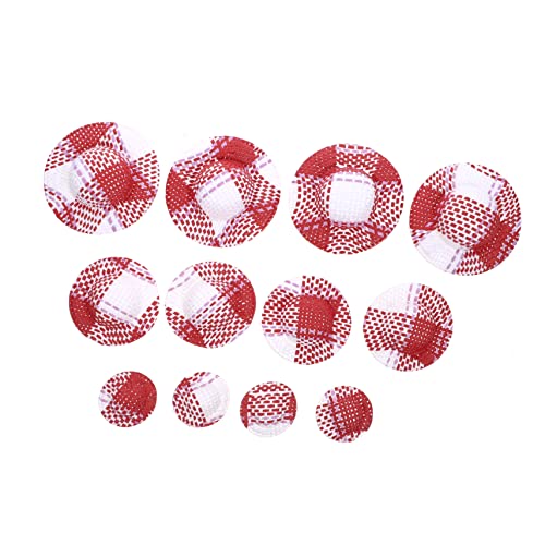 BESTonZON 12 Stücke Miniatur Gestreiften Hut Spielzeug Puppe Kleidung Zubehör Mini Hüte Decor Für Puppen BESTonZON 12 Stücke Miniatur Gestreiften Hut Spielzeug Puppe Kleidung Zubehör Mini Hüte Decor Für Puppen von BESTonZON