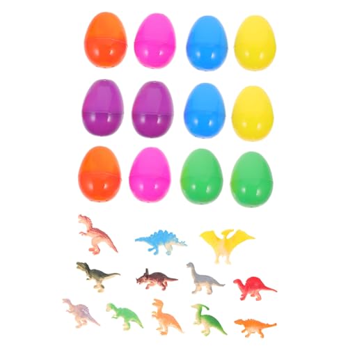 BESTonZON 12st Dinosaurier-osterei- Bunte Ostereier Dinosaurier-eier Kinderspielzeug Dinosauriereier Mit Dinosauriern Im Inneren Vorgefüllte Ostereier Mit Plastik BESTonZON 12st Dinosaurier-osterei- Bunte Ostereier Dinosaurier-eier Kinderspielzeug Dinosauriereier Mit Dinosauriern Im Inneren Vorgefüllte Ostereier Mit Plastik von BESTonZON