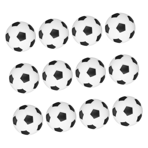 BESTonZON 12stücke Mini Tischfußball Bälle Tischkicker Ersatzbälle Für Tischfußballspiele Sportpreise Partys Und Deko Tragbar Und Vielseitig Einsetzbar von BESTonZON