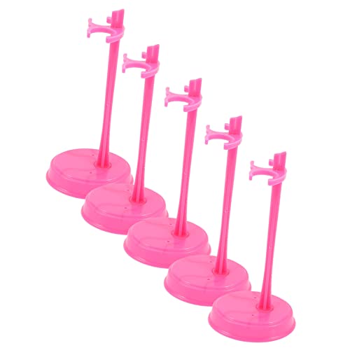 BESTonZON 15 Stück Teiliges Puppenständer Kunststoff Stabiler Doll Holder mit Wissenschaftlichem Griff für Sicheres Halten von Puppen als Display Stand für Actionfiguren und Sammler von BESTonZON