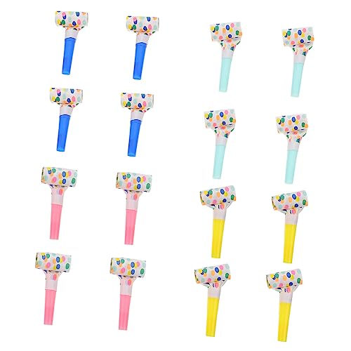 BESTonZON 16 Stücke Kinder Pfeife Spielzeug Noisemakers Blowouts Pfeifen Party Supplies BESTonZON 16 Stücke Kinder Pfeife Spielzeug Noisemakers Blowouts Pfeifen Party Supplies von BESTonZON