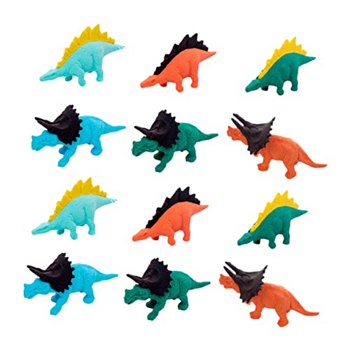 BESTonZON 16Stücke Dinosaurier Radiergummis Cartoon Radiergummis Für Schulbedarf Und Kreative Bastelarbeiten von BESTonZON