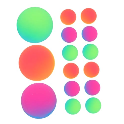 BESTonZON 18 Stück Teiliges Bunte Gummibälle Elastische Sprungbälle für Geburtstagsparty Klassenzimmerpreise Karnevals und Schulveranstaltungszubehör Vielseitig für Drinnen und Draußen BESTonZON 18 Stück Teiliges Bunte Gummibälle Elastische Sprungbälle für Geburtstagsparty Klassenzimmerpreise Karnevals und Schulveranstaltungszubehör Vielseitig für Drinnen und Draußen von BESTonZON