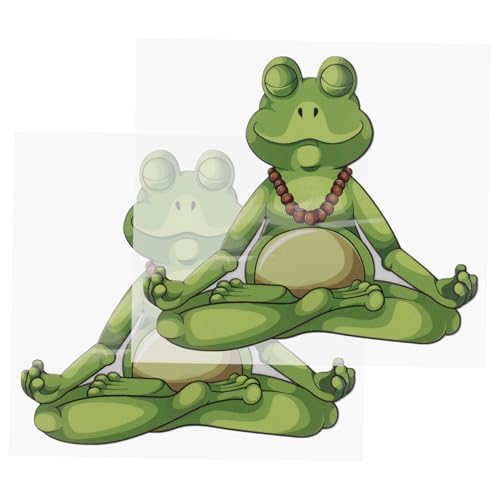 BESTonZON 2 Blätter Frosch Scrapbook Sticker Vinyl Aufkleber für DIY Notizbücher Tagebücher Dekorativ Langlebig Wasserfest Geeignet für Kalender und Fotoalben BESTonZON 2 Blätter Frosch Scrapbook Sticker Vinyl Aufkleber für DIY Notizbücher Tagebücher Dekorativ Langlebig Wasserfest Geeignet für Kalender und Fotoalben von BESTonZON