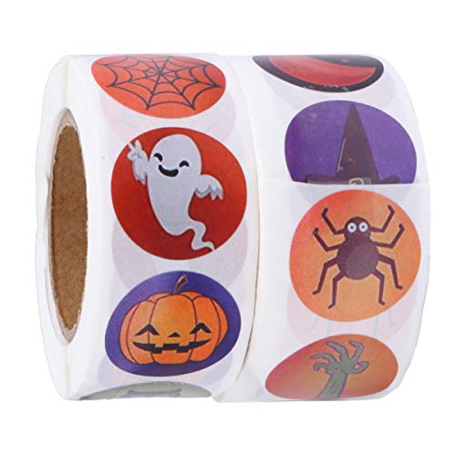 BESTonZON 2 Rollen Halloween-Aufkleber-Tags Scrapbook-Sticker Selber Machen Bastelzubehör Lustige Aufkleber Sammelalbum Liefert Aufkleber Für Siegeletiketten Preisaufkleber Für Papier BESTonZON 2 Rollen Halloween-Aufkleber-Tags Scrapbook-Sticker Selber Machen Bastelzubehör Lustige Aufkleber Sammelalbum Liefert Aufkleber Für Siegeletiketten Preisaufkleber Für Papier von BESTonZON