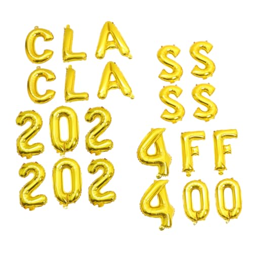 BESTonZON Luftballons und Dekoration Zum Thema Abschlussfeier 2er-pack Partyballons Aus Aluminiumfolie für Abschlussfeier-dekorationen BESTonZON Luftballons und Dekoration Zum Thema Abschlussfeier 2er-pack Partyballons Aus Aluminiumfolie für Abschlussfeier-dekorationen von BESTonZON