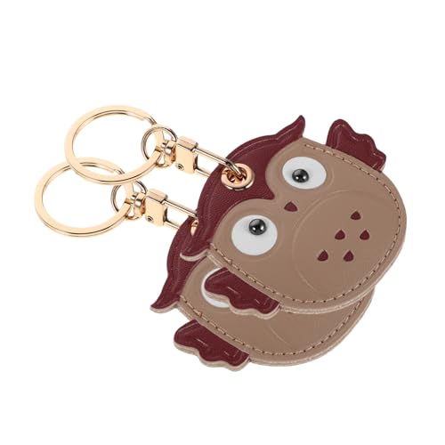 BESTonZON 2 Stück Lustige Eule Schlüsselanhänger mit Kartenhalter PU Access Card Cover Tier Schlüsselring für Erwachsene Taschen Schlüssel oder Wohnkultur BESTonZON 2 Stück Lustige Eule Schlüsselanhänger mit Kartenhalter PU Access Card Cover Tier Schlüsselring für Erwachsene Taschen Schlüssel oder Wohnkultur von BESTonZON