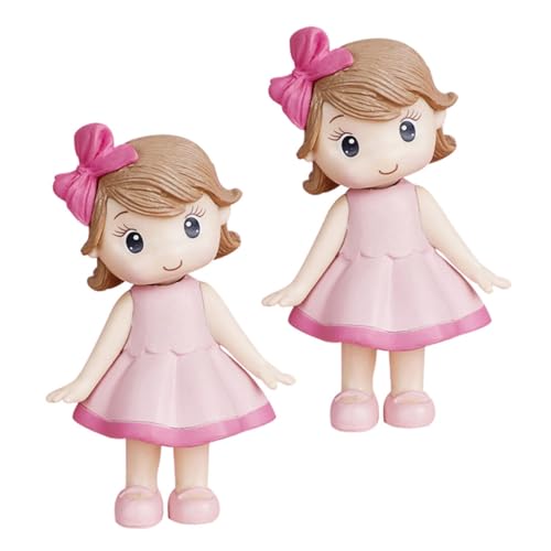 BESTonZON 2 Stück Rosa Bow Girl Orament deko Kuchendeckel für Mädchen Kuchendeckel Mädchen Tortenaufleger für Tortenzubehör für Tortenaufleger für Mädchen Polymer-Ton BESTonZON 2 Stück Rosa Bow Girl Orament deko Kuchendeckel für Mädchen Kuchendeckel Mädchen Tortenaufleger für Tortenzubehör für Tortenaufleger für Mädchen Polymer-Ton von BESTonZON