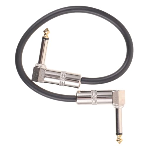 BESTonZON 2 Stück Teiliges Gitarren Patchkabel Langlebige Elektrische Gitarren Effektkabel mit Robustem Klinkenstecker Kompatibel für Gitarre Bass und Effektpedale Installieren BESTonZON 2 Stück Teiliges Gitarren Patchkabel Langlebige Elektrische Gitarren Effektkabel mit Robustem Klinkenstecker Kompatibel für Gitarre Bass und Effektpedale Installieren von BESTonZON