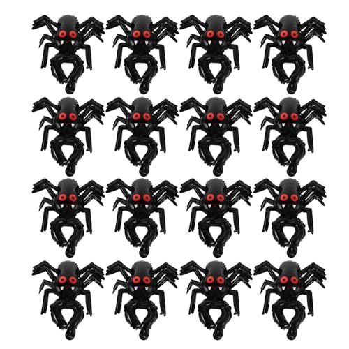 BESTonZON 20 Stück Aufblasbare Folienballons Spinnenform für Halloween Partys und Feierlichkeiten von BESTonZON