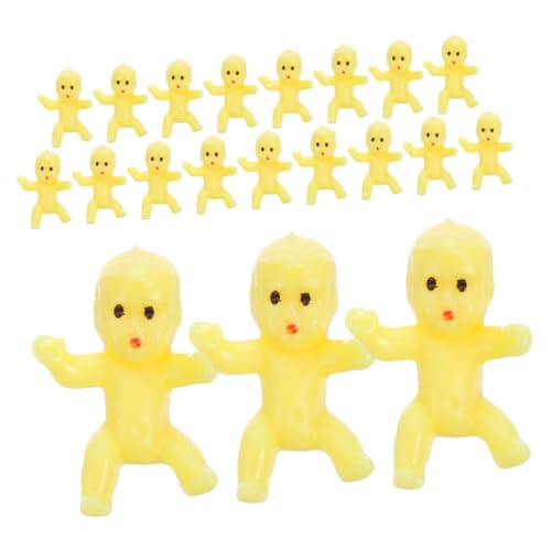 BESTonZON 20 Stück Mini Plastikbabys Realistische Miniaturbabys für Shower Deko Gastgeschenke und Kreative Bastelideen für Kuchen und Tischdekoration BESTonZON 20 Stück Mini Plastikbabys Realistische Miniaturbabys für Shower Deko Gastgeschenke und Kreative Bastelideen für Kuchen und Tischdekoration von BESTonZON
