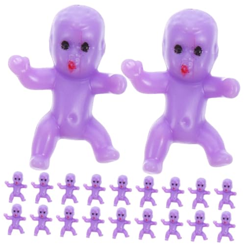 BESTonZON 20 Stück Miniatur Babyfiguren Kleine Plastikbabys für Shower Deko für Partys Kuchen und Tischdekoration Geschenkidee für Werdende Eltern BESTonZON 20 Stück Miniatur Babyfiguren Kleine Plastikbabys für Shower Deko für Partys Kuchen und Tischdekoration Geschenkidee für Werdende Eltern von BESTonZON