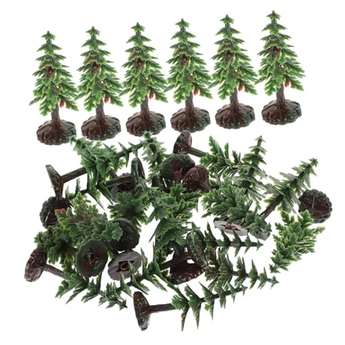 BESTonZON 20 Stück Simulierte Sandtischmodelle Weihnachtsbäume Mini Tischdekoration Kleine Kleiner Weihnachtsbaum Miniatur Ornamente Weihnachten Mini Form Weihnachtsdekor BESTonZON 20 Stück Simulierte Sandtischmodelle Weihnachtsbäume Mini Tischdekoration Kleine Kleiner Weihnachtsbaum Miniatur Ornamente Weihnachten Mini Form Weihnachtsdekor von BESTonZON