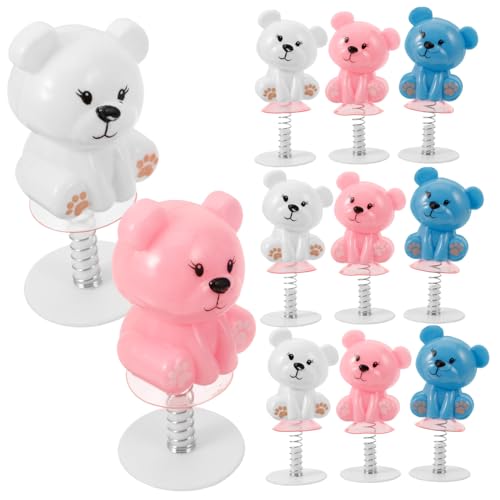 BESTonZON 20 Stück Teiliges Cartoon Bären Springspielzeug für Lustige Desktop Tiere ohne Batterien Langlebig und Tragbar Mitgebsel für Partys und Geburtstage Zufällige Farbe BESTonZON 20 Stück Teiliges Cartoon Bären Springspielzeug für Lustige Desktop Tiere ohne Batterien Langlebig und Tragbar Mitgebsel für Partys und Geburtstage Zufällige Farbe von BESTonZON