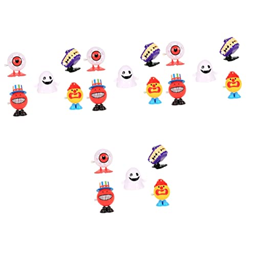 BESTonZON 20 Stück Teiliges Halloween Aufziehspielzeug für Lustige Leichte Springfiguren Robust und Sicher als Party Mitgebsel und Kinderzimmer Dekoration BESTonZON 20 Stück Teiliges Halloween Aufziehspielzeug für Lustige Leichte Springfiguren Robust und Sicher als Party Mitgebsel und Kinderzimmer Dekoration von BESTonZON