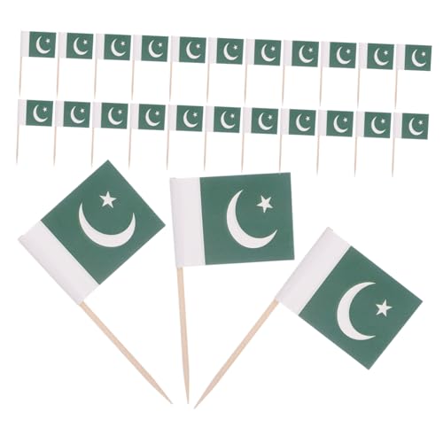 BESTonZON 200 Stück Pakistanische Zahnstocherflagge Cocktailspieß aus Holz Kuchen Zahnstocher Pakistanische Mini -Flaggen Sandwich-Auswahl Land nimmt Kuchendekoration aus hölzern Grün BESTonZON 200 Stück Pakistanische Zahnstocherflagge Cocktailspieß aus Holz Kuchen Zahnstocher Pakistanische Mini -Flaggen Sandwich-Auswahl Land nimmt Kuchendekoration aus hölzern Grün von BESTonZON