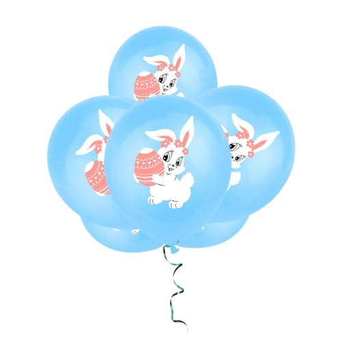 BESTonZON 20St Kaninchen-Latexballon Blase Konfetti festlicher Ballon leichte Luftballons ostern luftballons easter decoration Hasenballons Ballons dekorieren Emulsion Blue BESTonZON 20St Kaninchen-Latexballon Blase Konfetti festlicher Ballon leichte Luftballons ostern luftballons easter decoration Hasenballons Ballons dekorieren Emulsion Blue von BESTonZON